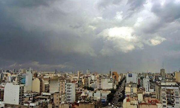 Inestabilidad y alerta amarilla por tormentas para la noche de hoy en el Gran Buenos Aires